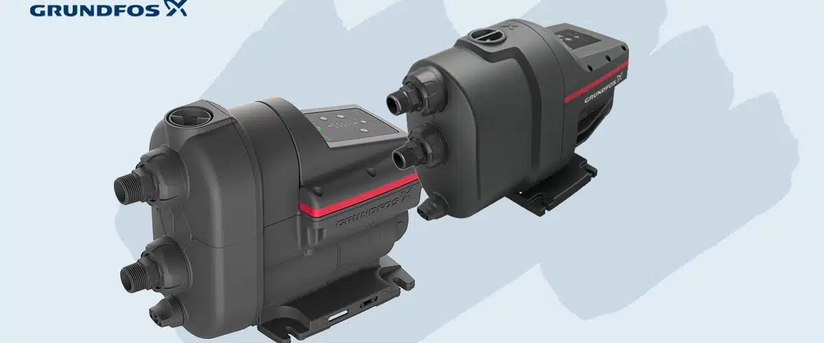 Grundfos SCALA2 gir konstant vanntrykk med lavt energiforbruk og stillegående drift – ideell løsning for boliger med dårlig trykk.