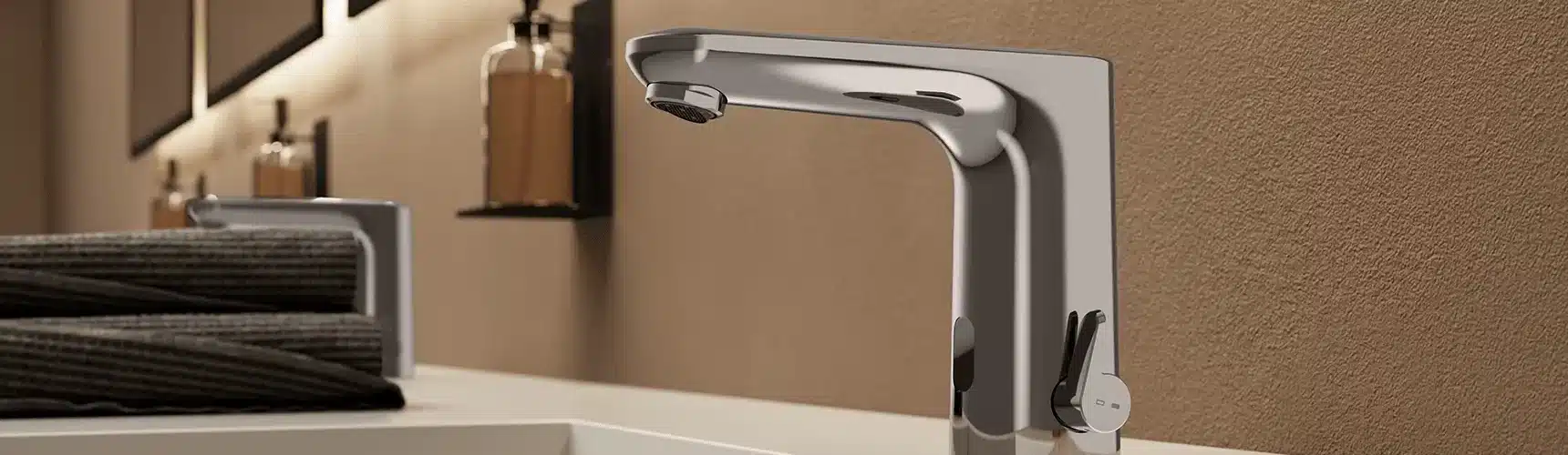 Oras Electra sparer vann, reduserer bakterier og passer perfekt på bad og kjøkken i alle typer hjem.